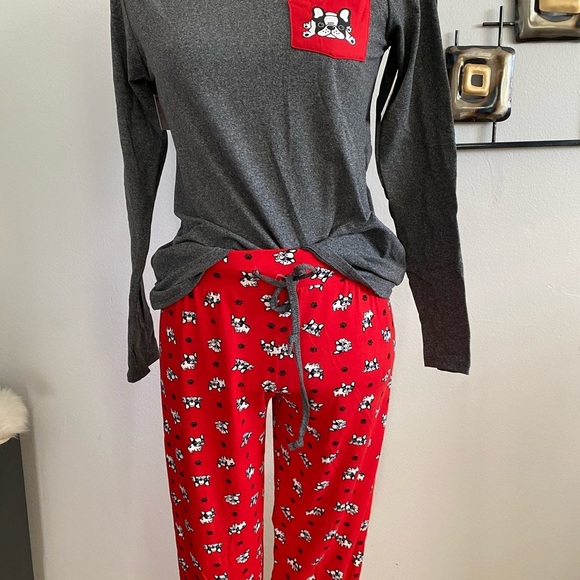 “Ruff Night” 2-Piece Long Sleeve Pajamas Set - Picture 2 of 7